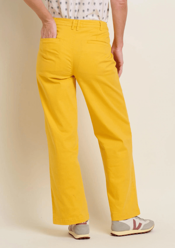 Yellow pants - Patch Front Pocket Pants - Brakeburn 