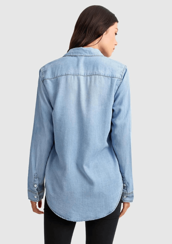 Light denim shirt - Belle & Bloom 