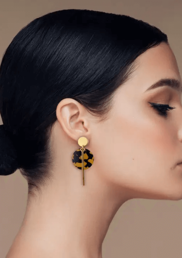 Kyra Gold Dangle Earrings