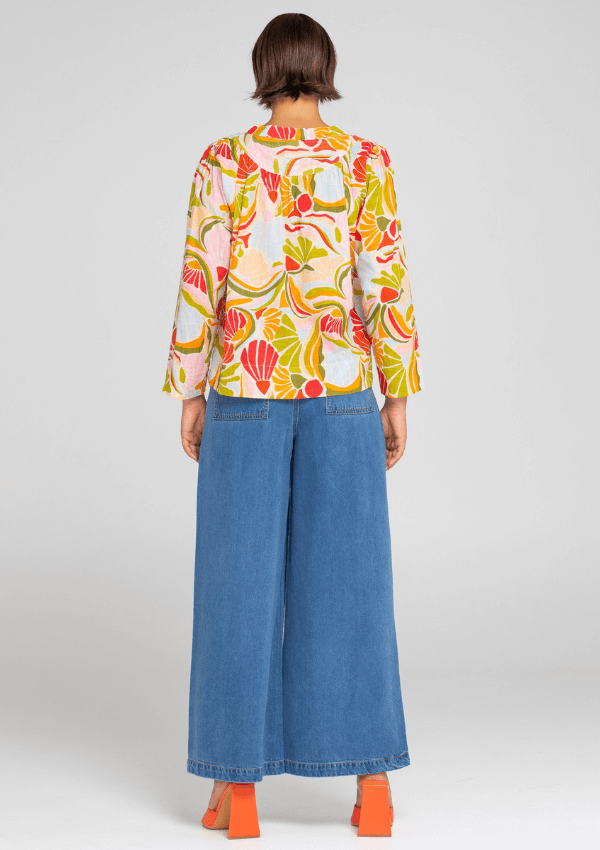 Summer print blouse - Colada Print - Boom Shankar