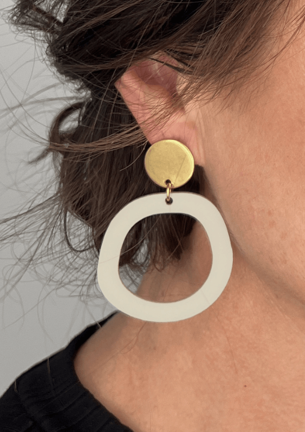 Beige hoops - Mingled