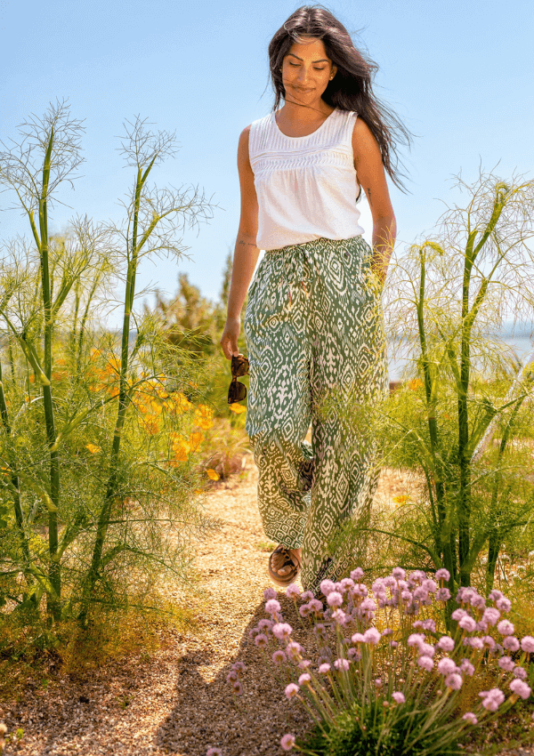 Loose Summer Pants - Orla Beach Pants - Brakeburn