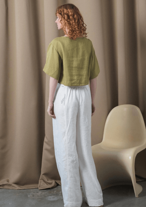 Boxy fit linen top - Lilly Pilly Collection