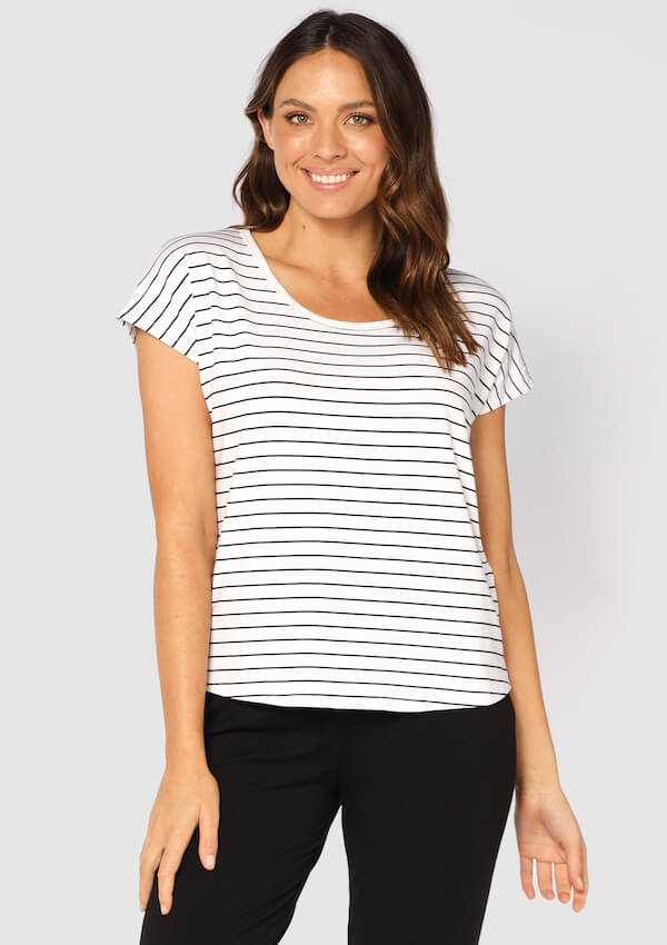 Stripe tee shirt - Bamboo Body 