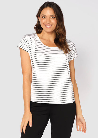 Stripe tee shirt - Bamboo Body 