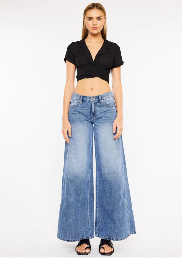 Super wide jeans _ KanCan USA