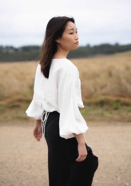 Organic linen tops - Lilly Pilly collection