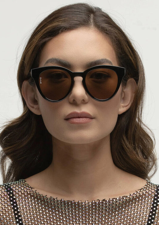 Rounded cateye sunglasses - Otra Eyewear