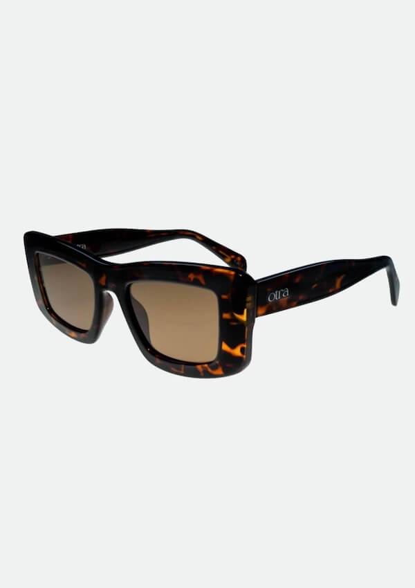 Transparent tortoiseshell sunglasses - Otra Eyewear