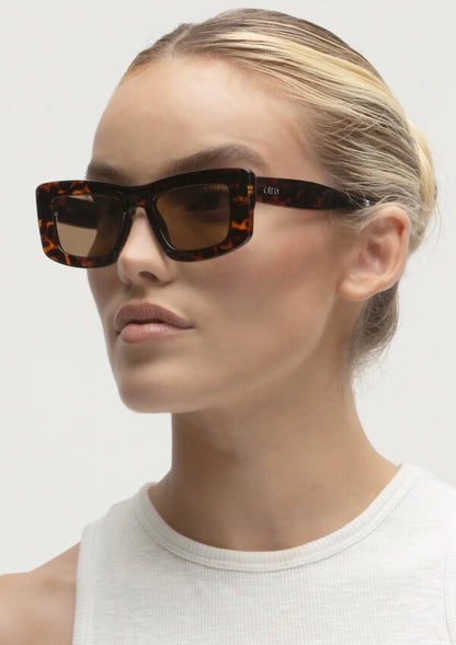 Transparent tortoiseshell sunglasses - Otra Eyewear