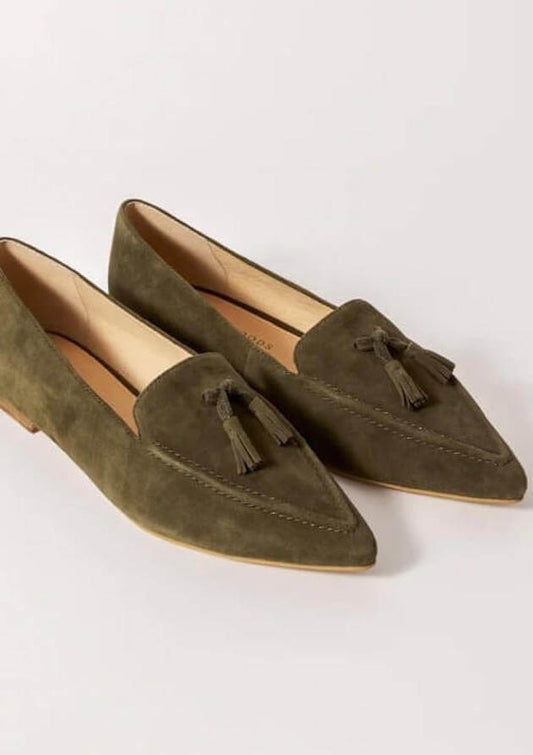 Suede pointed flats - Millwoods 