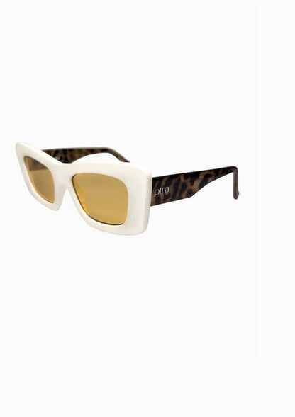 White Cateye sunglasses - Otra Eyewear